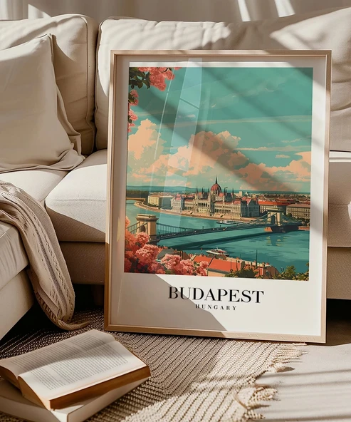 Çerçevesiz Poster Tuna Nehri'nin Tacı - Resim 4