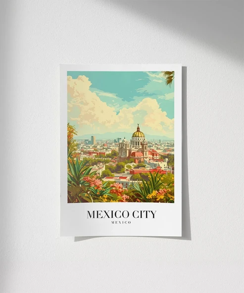 Çerçevesiz Poster Tarih ve Renklerin Şehri ürün görseli