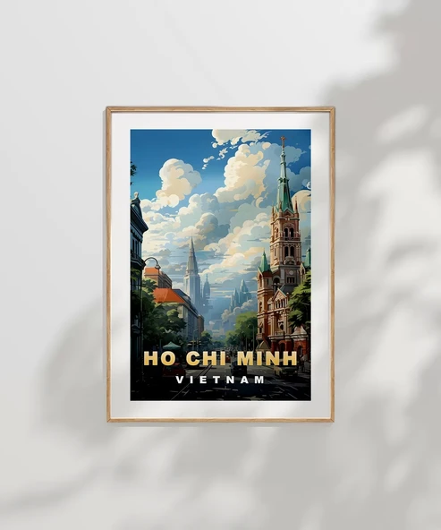 Çerçevesiz Poster Saygon'un Fransız Mirası - Resim 7