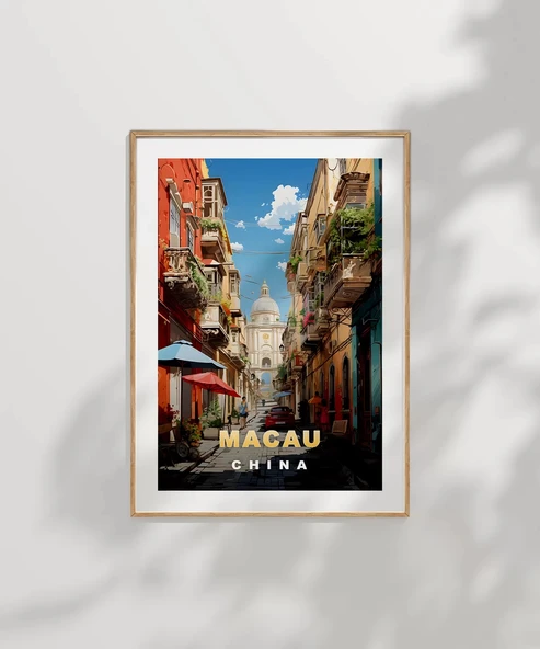 Çerçevesiz Poster Kopenhag Şehir Manzarası ve Refleksiyon - Resim 7