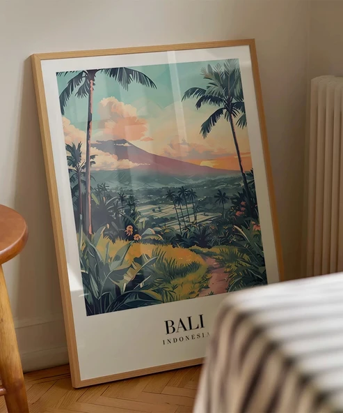 Çerçevesiz Poster Bali'nin Doğal Büyüsü - Resim 4