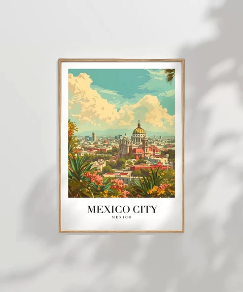 Çerçevesiz Poster Tarih ve Renklerin Şehri - Resim 7