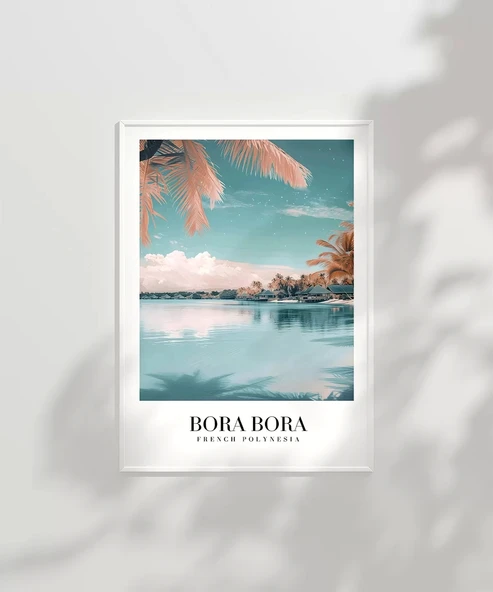 Çerçevesiz Poster Cennetin Yansımaları - Resim 2