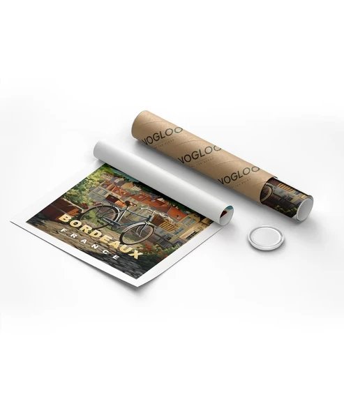 Çerçevesiz Poster Şarap ve Tarihin Buluşma Noktası - Resim 8