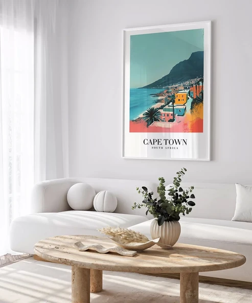 Çerçevesiz Poster Güney Afrika Masa Dağı - Resim 3