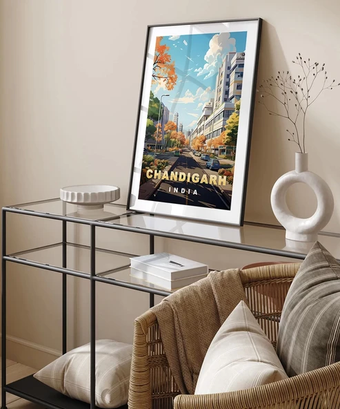 Çerçevesiz Poster Hindistan'ın Modern Yüzü - Resim 4