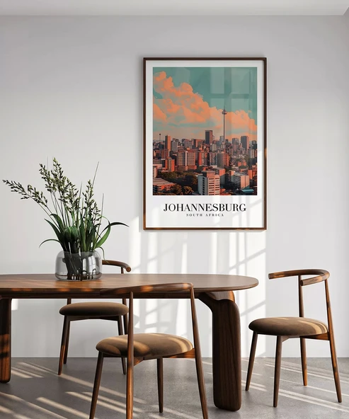 Çerçevesiz Poster Johannesburg Güney Afrika Seyahat - Resim 5