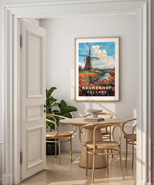 Çerçevesiz Poster Hollanda'nın Renkli Yüzü - Resim 4