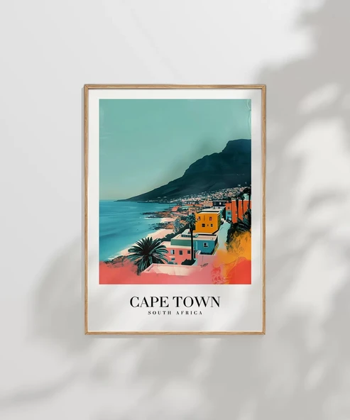 Çerçevesiz Poster Güney Afrika Masa Dağı - Resim 6