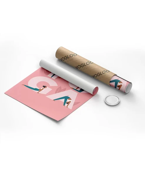 Çerçevesiz Poster Y harfinden Z’ye Yoga - Resim 8