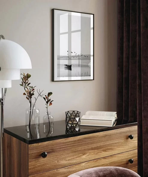 Çerçevesiz Poster Özgürlüğe Kanat Çırpışı - Resim 5