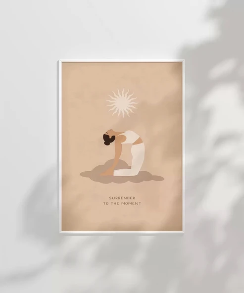 Çerçevesiz Poster Işığa Eğil - Resim 2