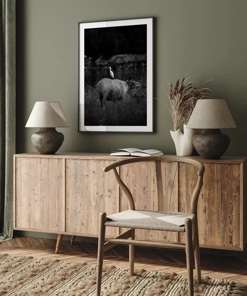 Çerçevesiz Poster Uyumun Sessizliği - 3