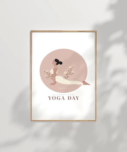 Çerçevesiz Poster Huzur Pozu - Resim 7