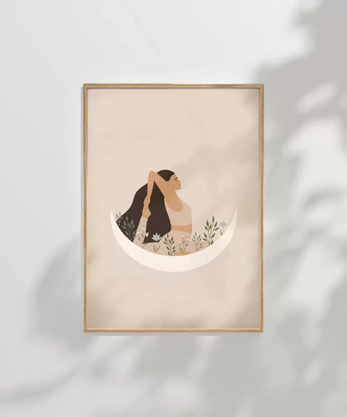 Çerçevesiz Poster Ruhun Çiçek Açtığı An - Resim 8