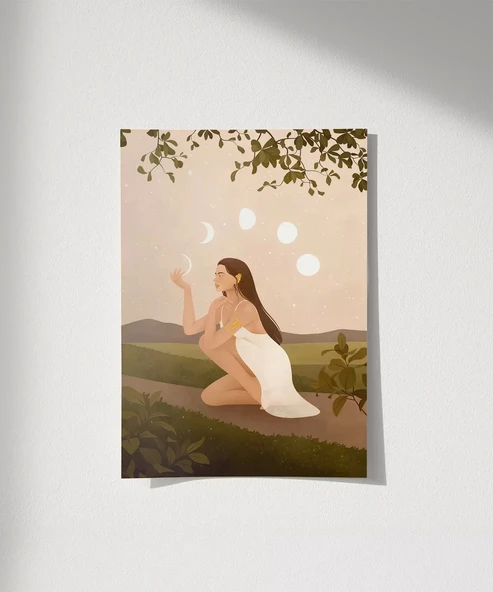 Çerçevesiz Poster Işığın Ritmi ürün görseli