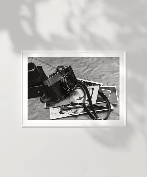 Çerçevesiz Poster Nostalji ve Objektif - Resim 6