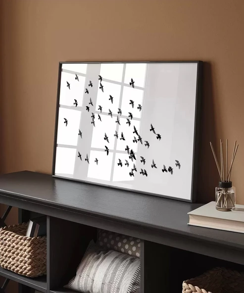 Çerçevesiz Poster Hareketin Özgürlüğü - Resim 4