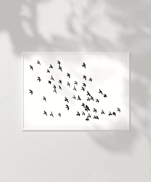 Çerçevesiz Poster Hareketin Özgürlüğü - Resim 6