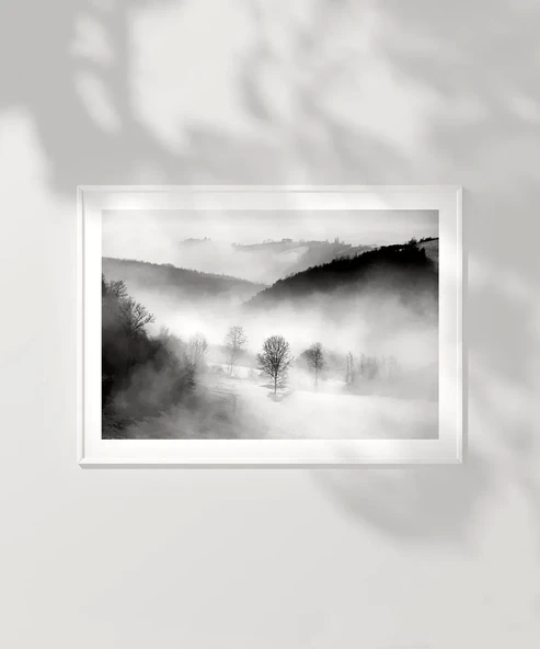 Çerçevesiz Poster Doğanın Perdesi - Resim 6