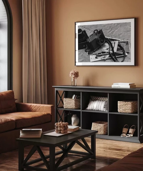 Çerçevesiz Poster Nostalji ve Objektif - Resim 4