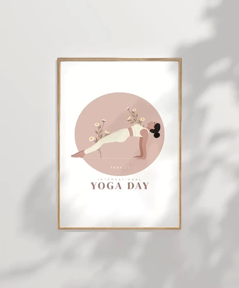 Çerçevesiz Poster Çiçek Açan Denge - Resim 7