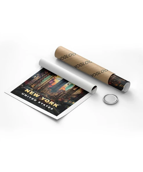 Çerçevesiz Poster Gökyüzüne Uzanış - Resim 8