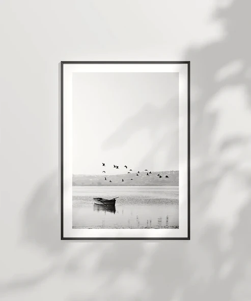 Çerçevesiz Poster Özgürlüğe Kanat Çırpışı - Resim 2