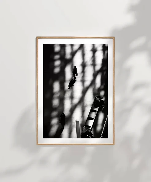 Çerçevesiz Poster Işık ve Gölgenin Dans - Resim 7