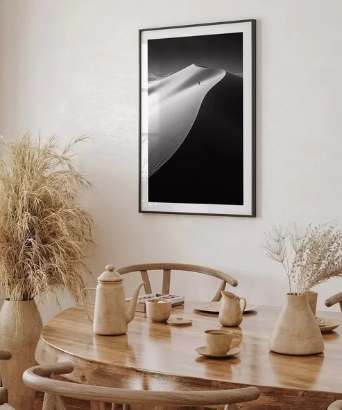 Çerçevesiz Poster Kumun İzinde - Resim 5