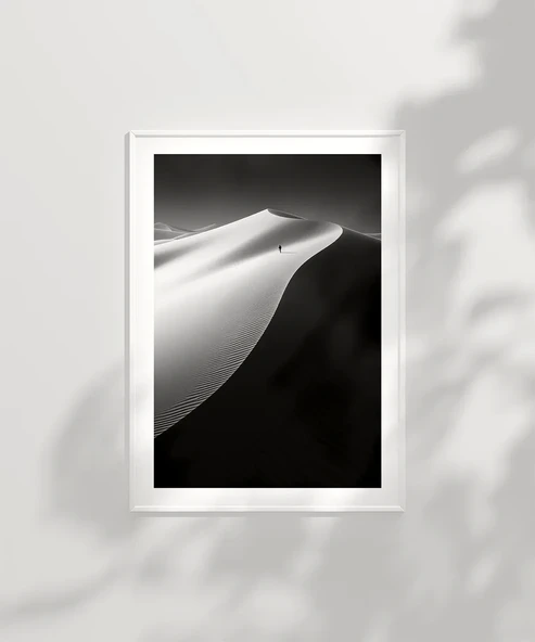 Çerçevesiz Poster Kumun İzinde - Resim 6