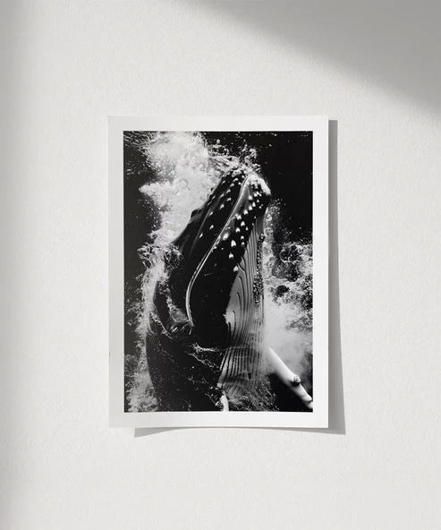 Çerçevesiz Poster Derinliklerden Gelen Güç ürün görseli