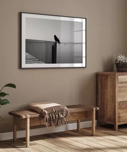 Çerçevesiz Poster Sessizliğin Kanatları - Resim 3