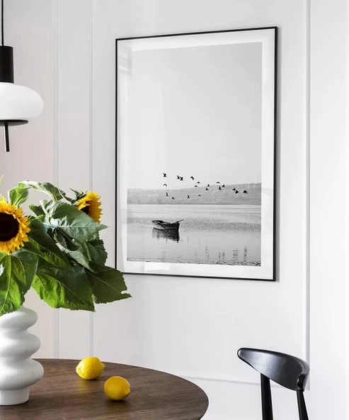 Çerçevesiz Poster Özgürlüğe Kanat Çırpışı - Resim 3