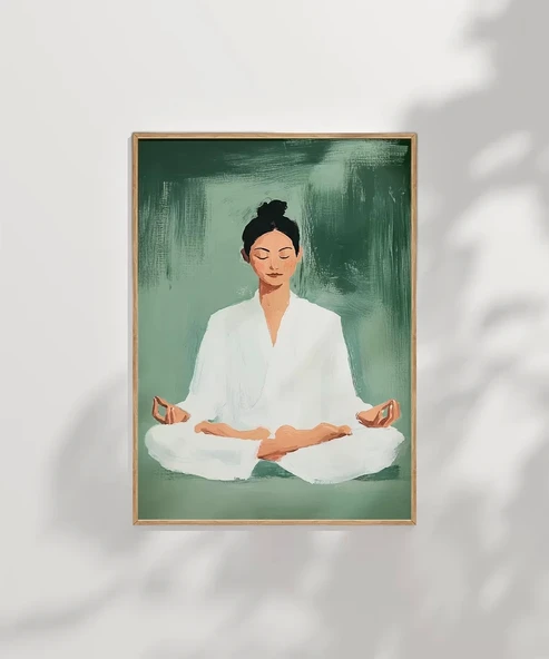 Çerçevesiz Poster Zihnin Sükûneti - 7