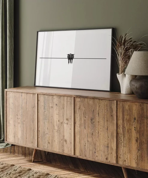 Çerçevesiz Poster Dostluk Hattı - Resim 3