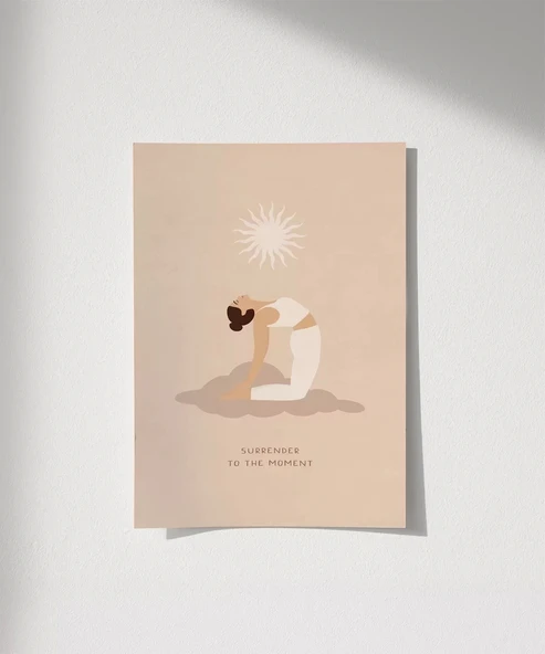 Çerçevesiz Poster Işığa Eğil ürün görseli