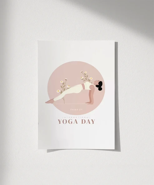 Çerçevesiz Poster Çiçek Açan Denge ürün görseli