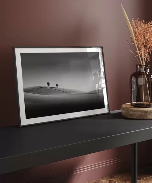 Çerçevesiz Poster Huzurun İki Tanığı - Resim 4