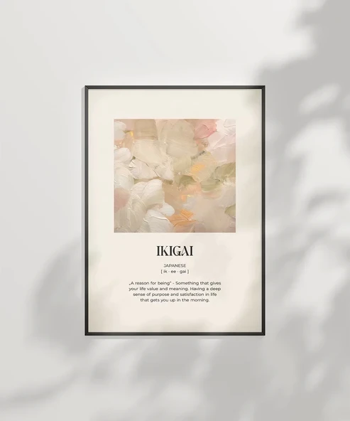 Çerçevesiz Poster Hayatın Sebebi - Resim 6