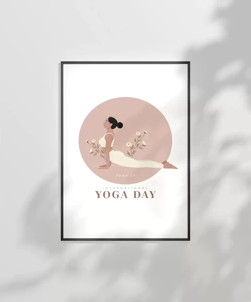 Çerçevesiz Poster Huzur Pozu - Resim 6