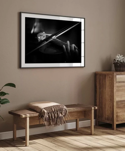 Çerçevesiz Poster Notaların İzinde - Resim 3