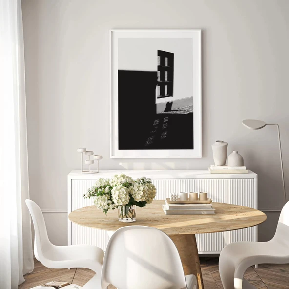 Çerçevesiz Poster Işığın Geçişi - Resim 5