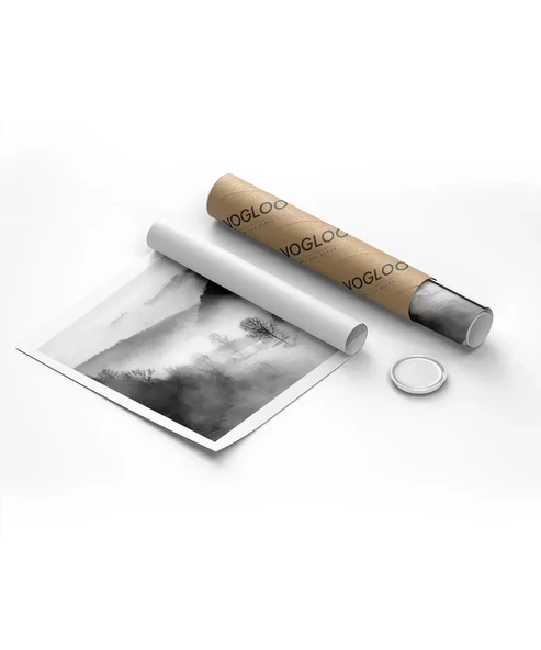 Çerçevesiz Poster Doğanın Perdesi - Resim 8