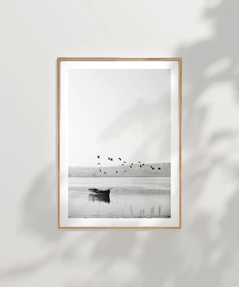 Çerçevesiz Poster Özgürlüğe Kanat Çırpışı - Resim 7