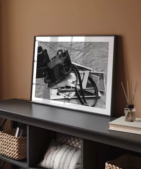 Çerçevesiz Poster Nostalji ve Objektif - Resim 3