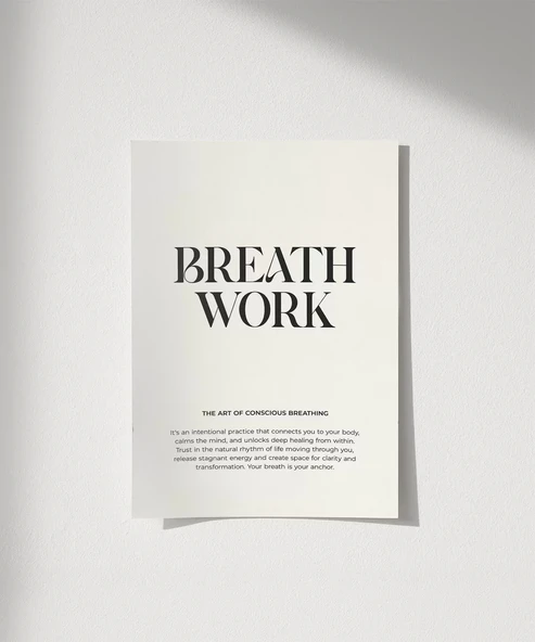 Çerçevesiz Poster Sakinlikte Güç ürün görseli