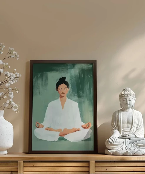 Çerçevesiz Poster Zihnin Sükûneti - 4