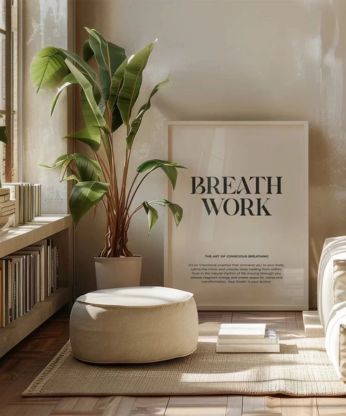 Çerçevesiz Poster Sakinlikte Güç - Resim 5