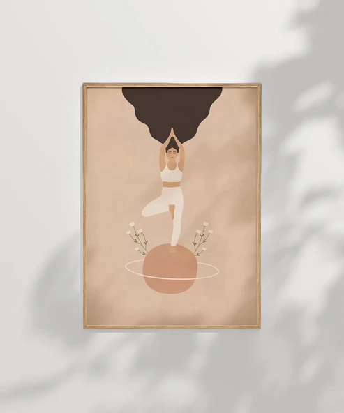 Çerçevesiz Poster Gezegende Sükunet - Resim 7